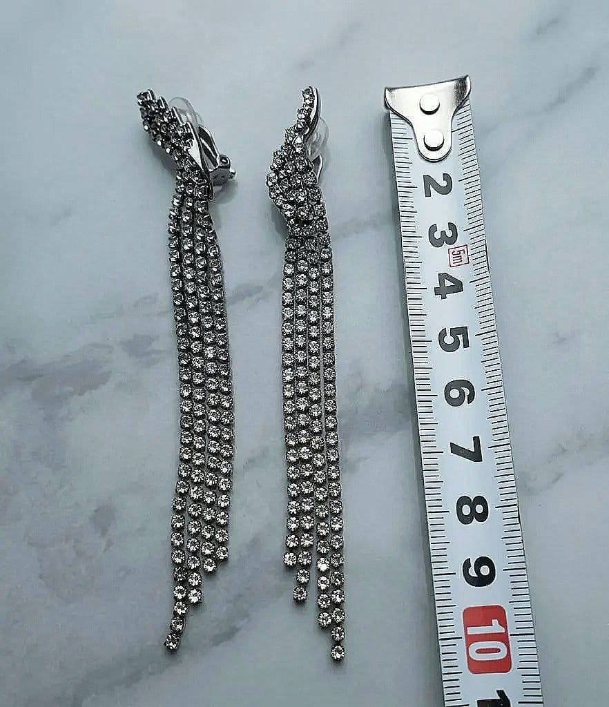 SWAROVSKI クリスタル イヤリング　スワロフスキー — image 3
