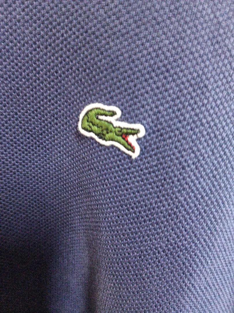 LACOSTE ネイビー トレーナー Lサイズ — image 3
