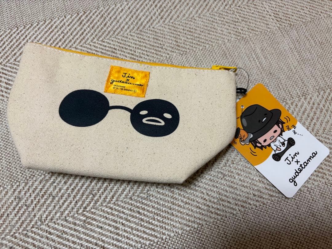 サンリオ ぐでたま 赤西仁 コラボ ポーチ マルチケース♡【新品】 — image 2