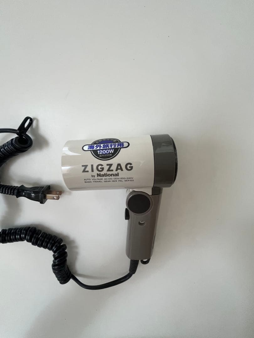 National ZIGZAG 海外旅行用ドライヤー 本体 — image 2