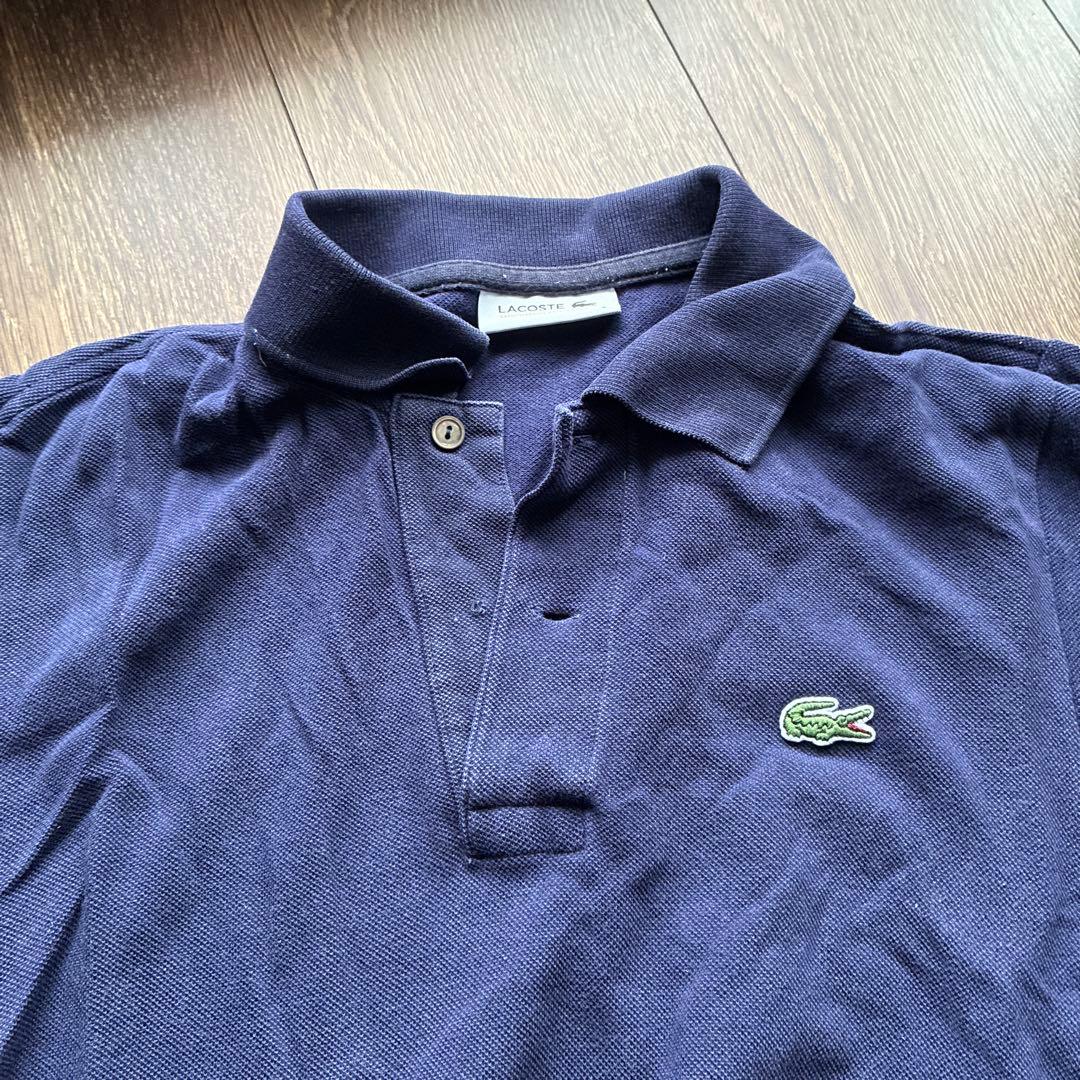 LACOSTE ポロシャツ ネイビー サイズ2 — image 4