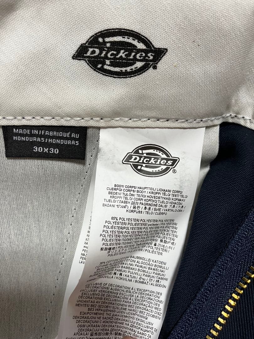新品未使用 Dickies 877 ルーズフィットDark Navy 30×30 — image 5