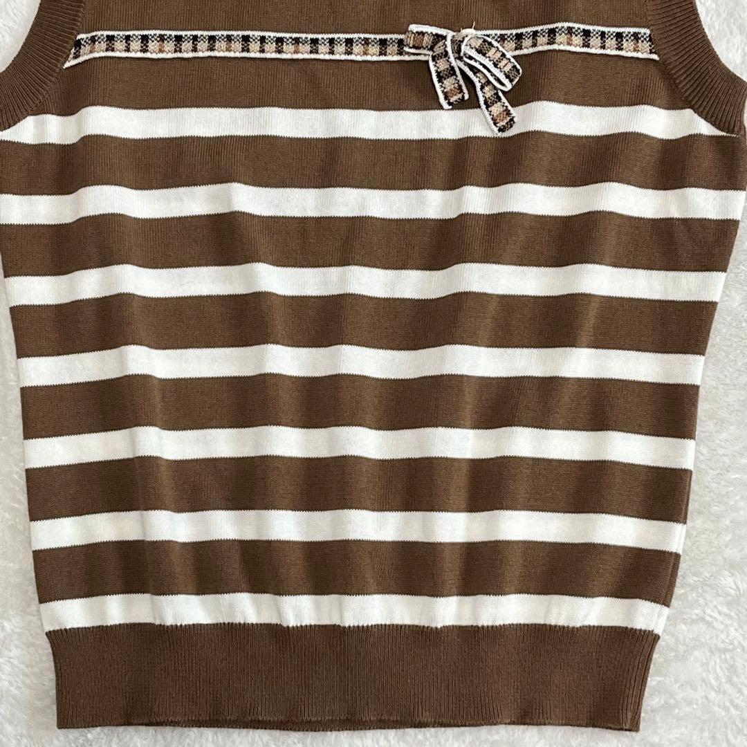 DAKS GOLF ニットベスト　ブラウン — image 3