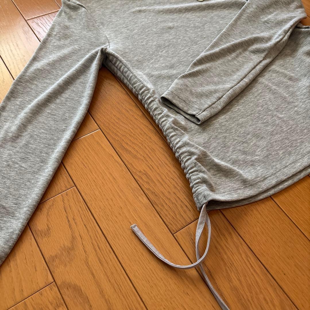 【人気⭐︎美品】NIKE 長袖 アップル刺繍 グレー XL — image 5