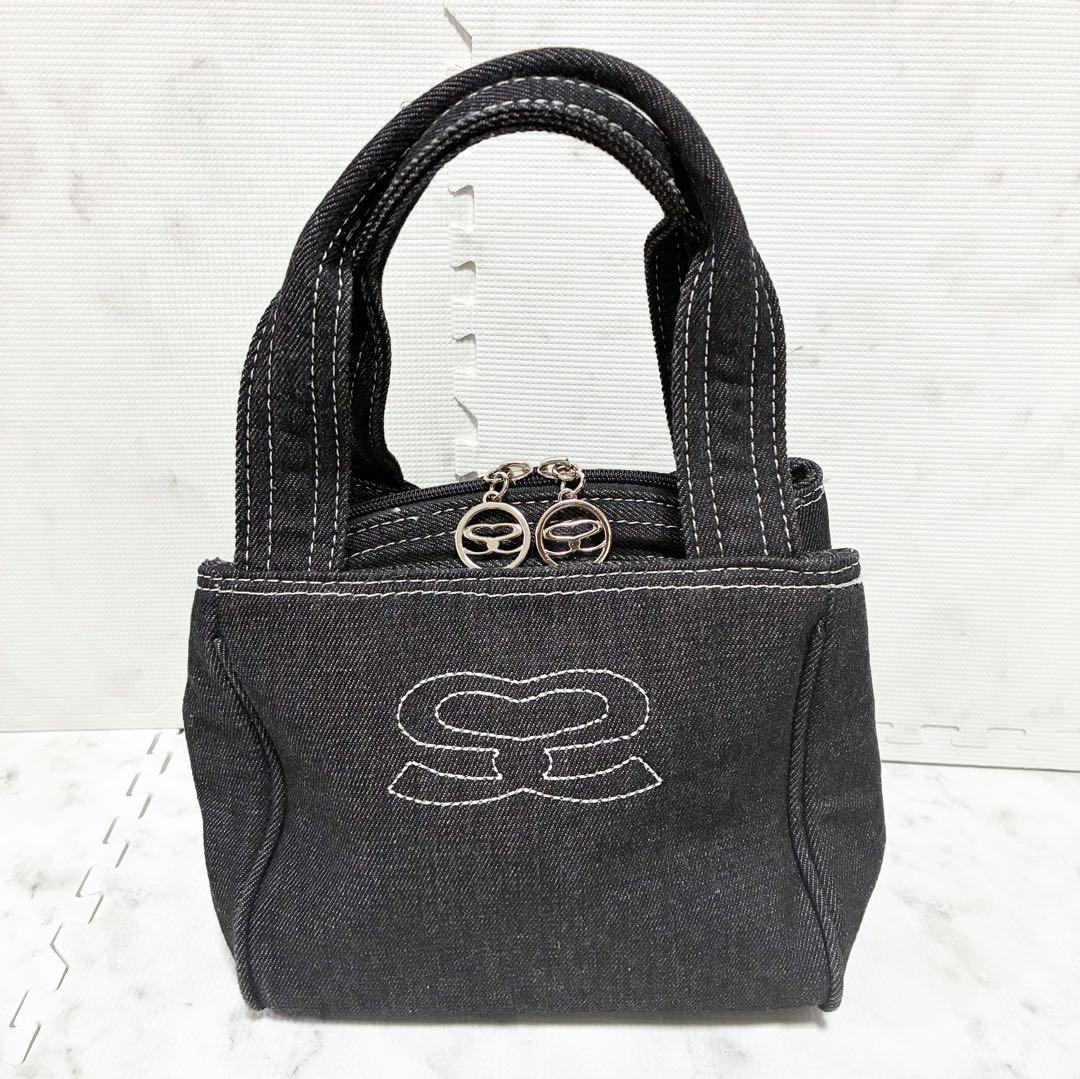 SAVOY サボイ＊ブラックデニム ハンドバッグ — image 2