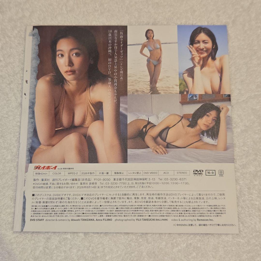 【新品】週刊プレイボーイ＊小貫莉奈 DVD HAPPY FLIGHT — image 2
