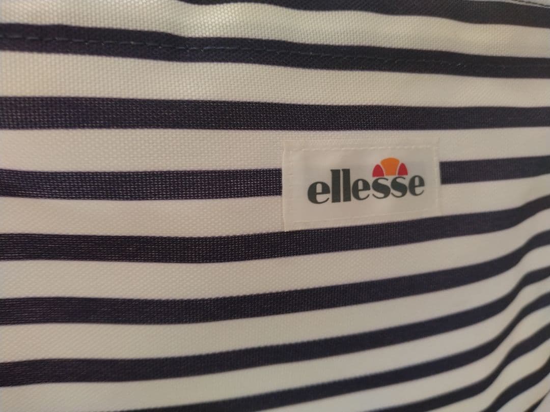 ellesse エレッセ ボーダー トートバッグ ミニバッグ — image 4