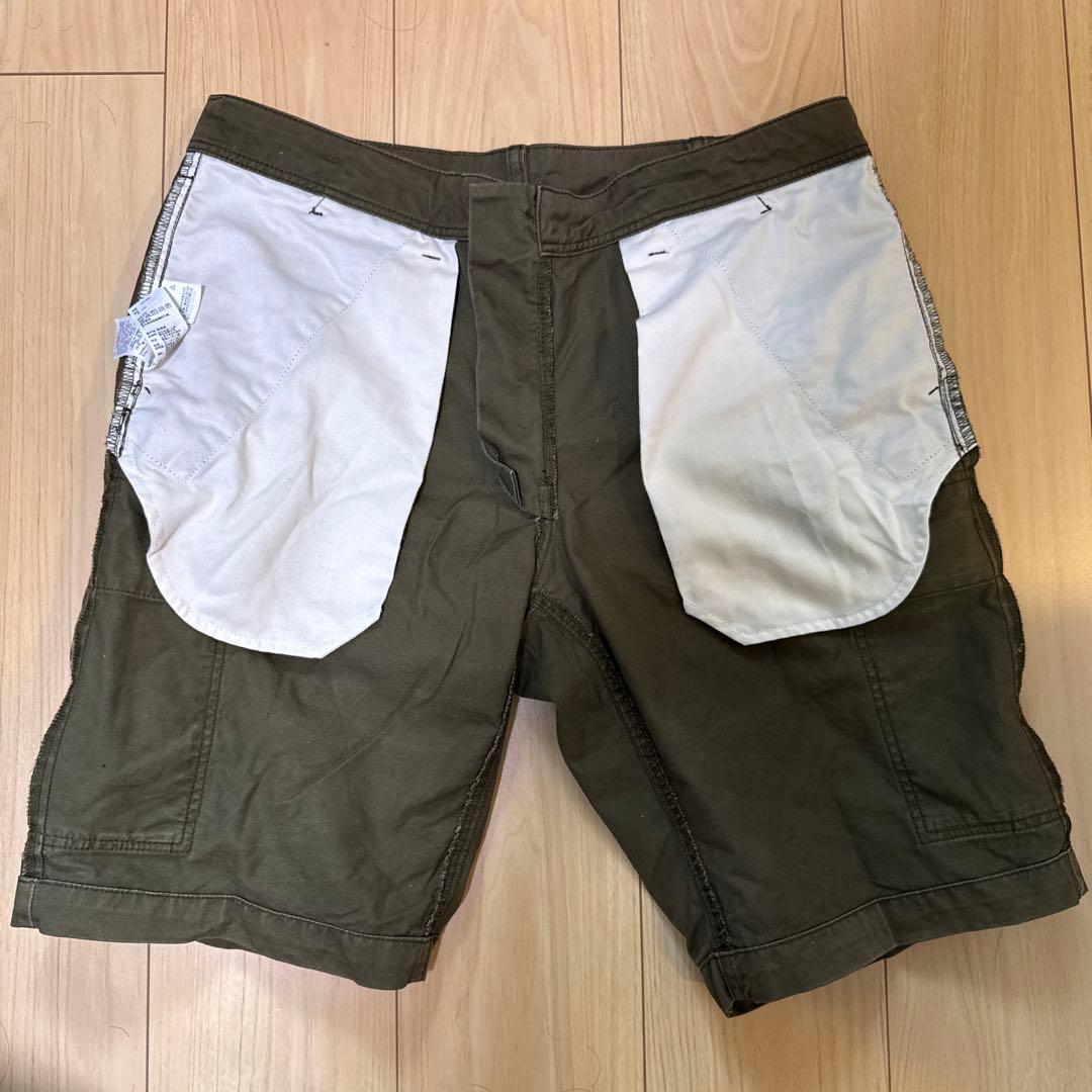 無印良品　カーゴショートパンツ オリーブグリーン — image 4