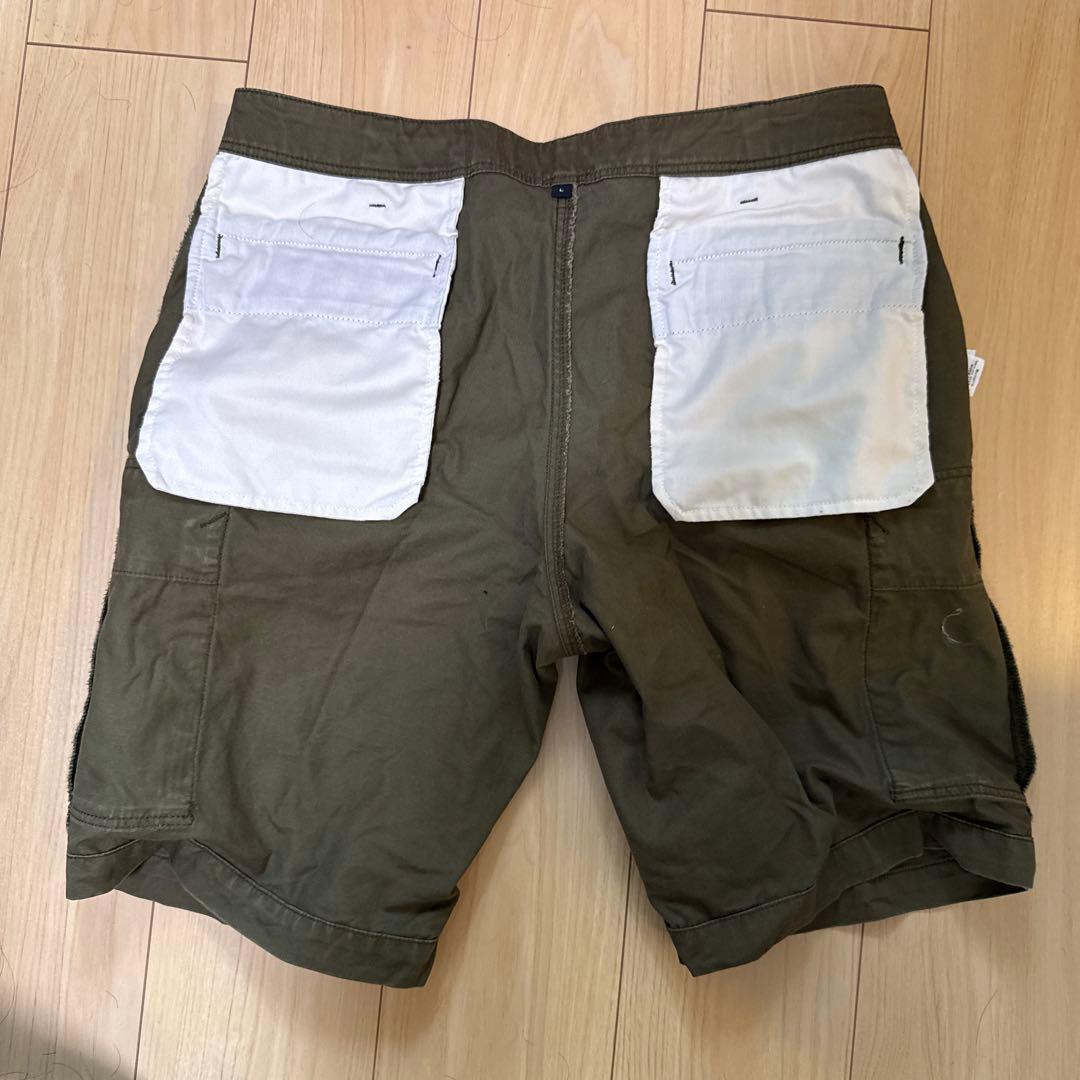 無印良品　カーゴショートパンツ オリーブグリーン — image 5