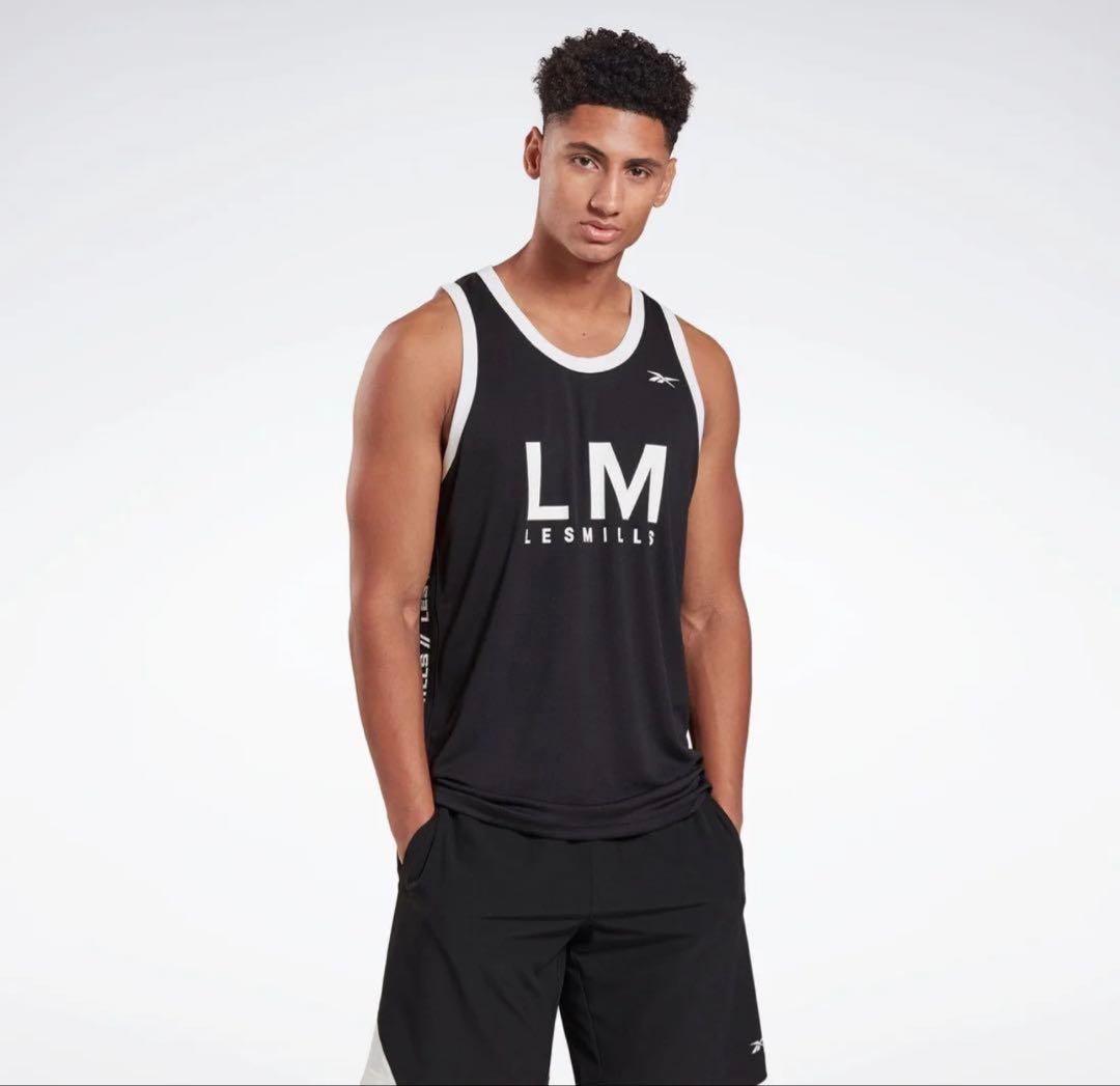 Reebok LESMILLS LMBBALLTANK XS ブラック — image 3