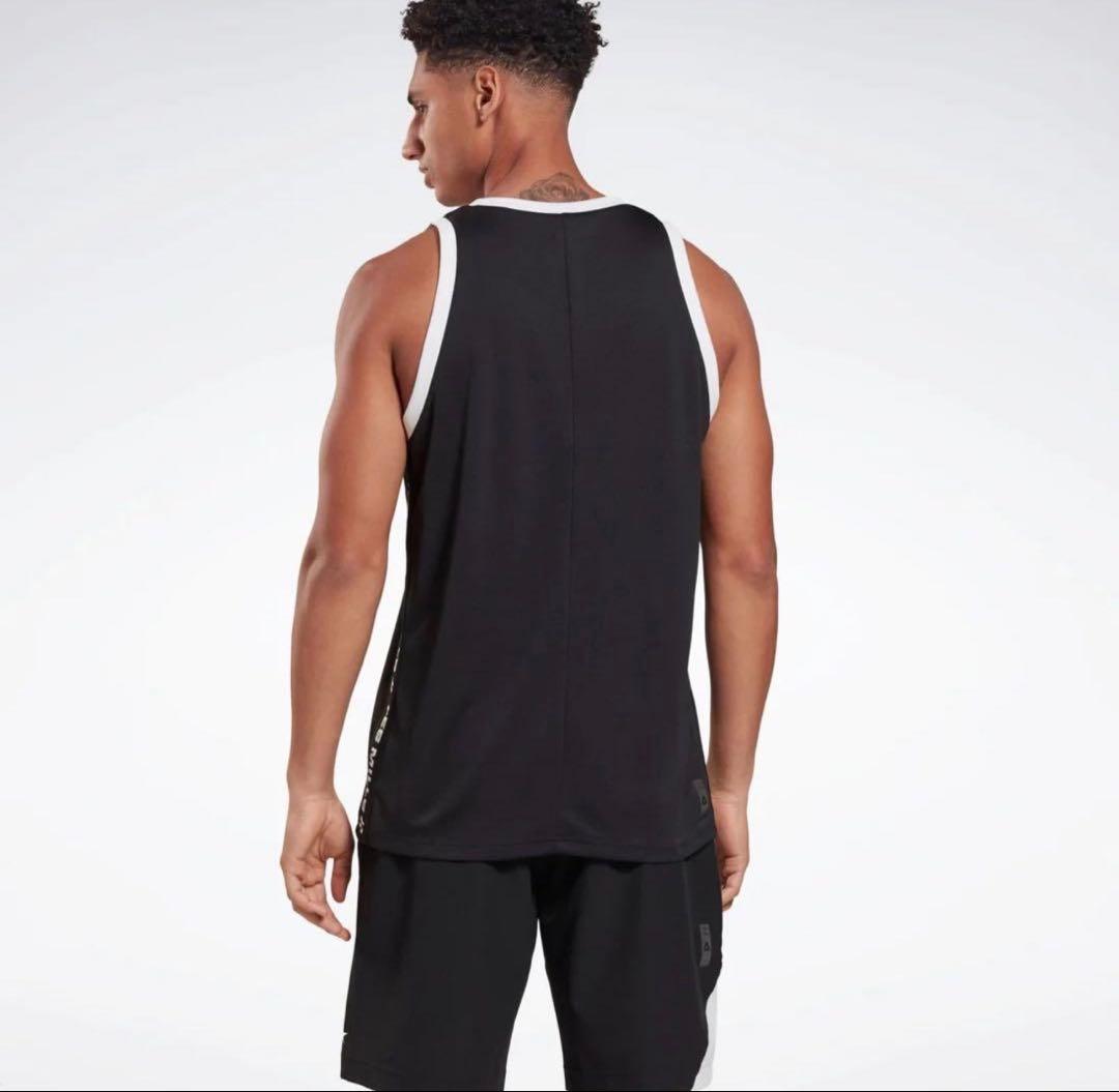 Reebok LESMILLS LMBBALLTANK XS ブラック — image 4