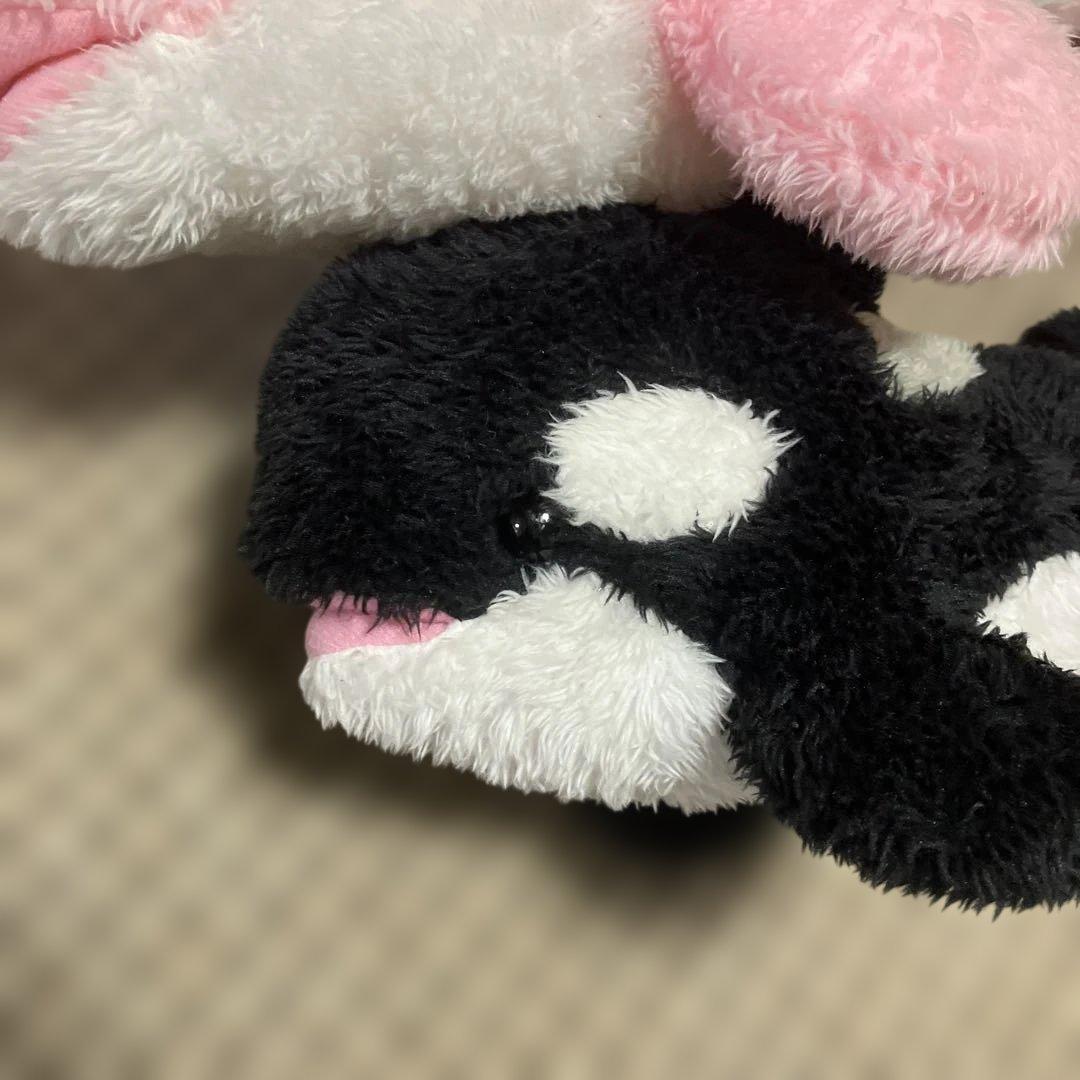 シャチ ぬいぐるみ 鴨川シーワールド　くじ　ピンク　ブラック　2点 — image 3