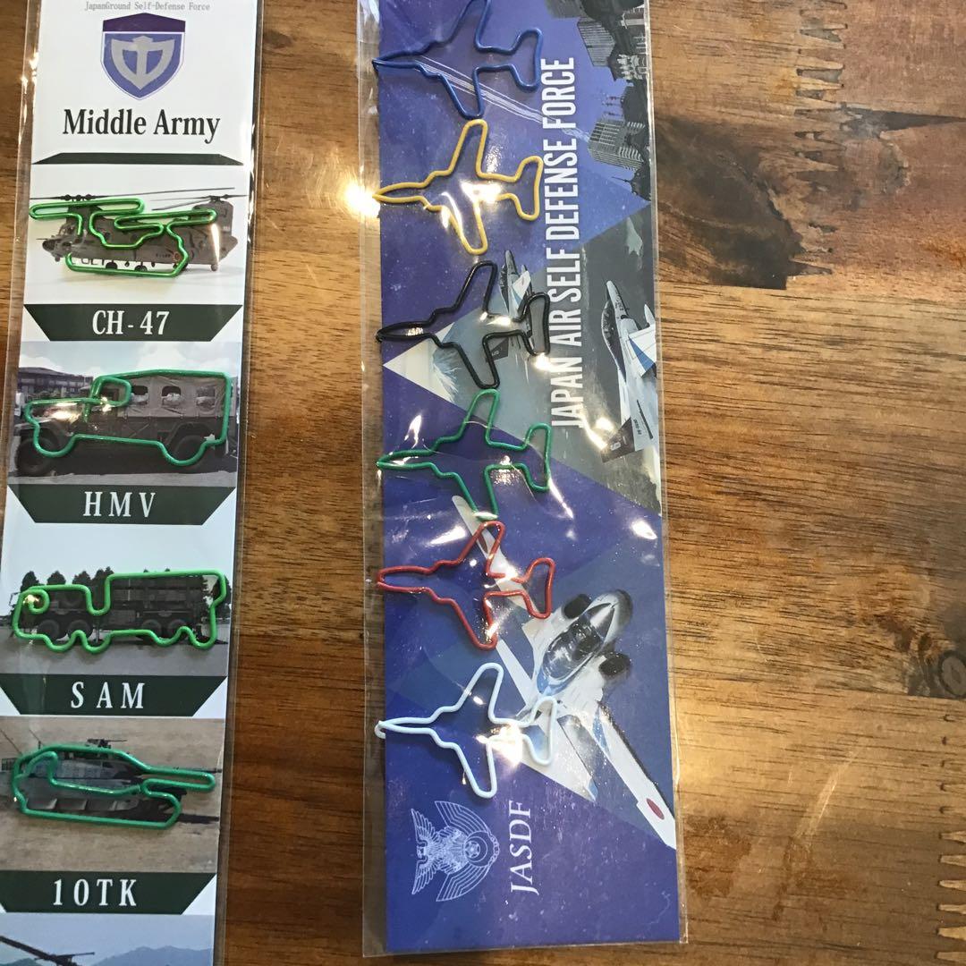 未開封　陸上自衛隊　航空自衛隊 クリップセット — image 3