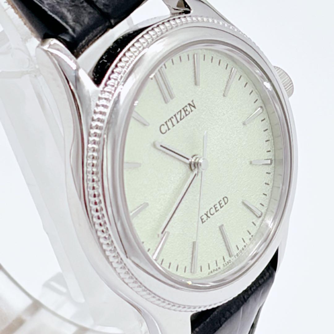 CITIZEN EXCEED エクシード シャンパン文字盤 ドレス デュラテクト — image 4
