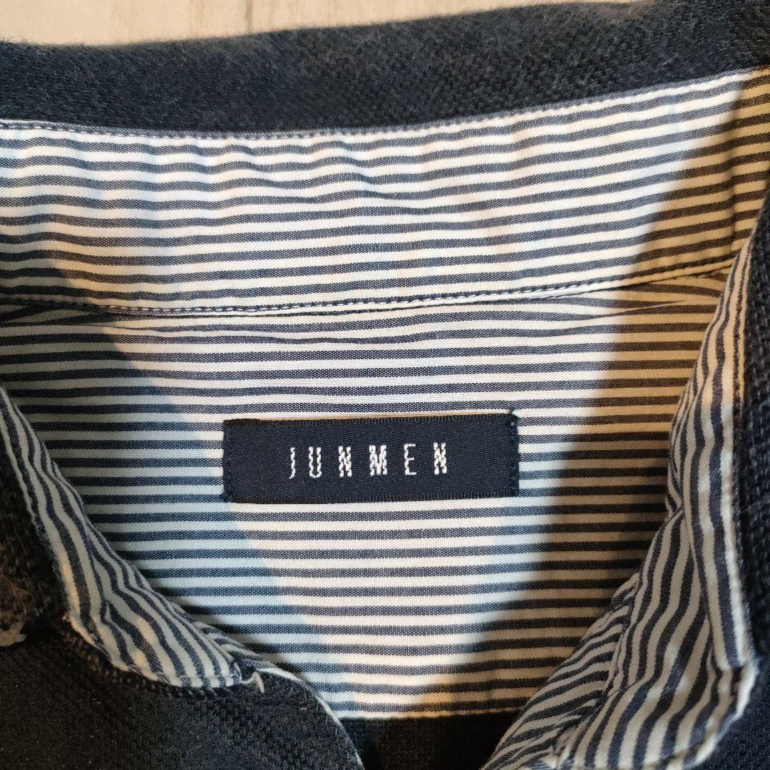 JUNMEN ポロシャツ ヨット柄 ネイビー — image 2