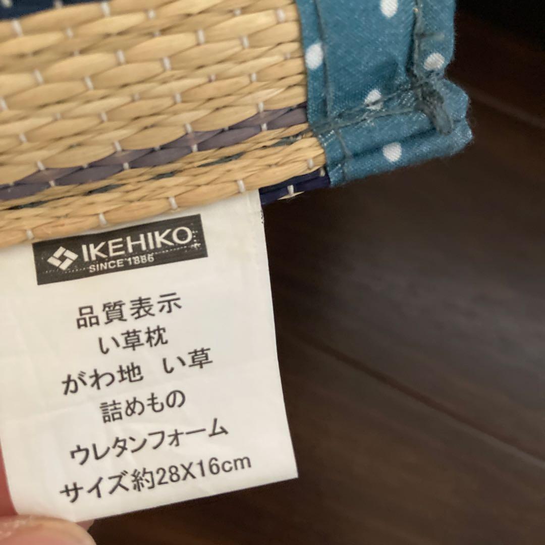 IKEHIKO い草枕 ストライプ模様 約28X16cm — image 3