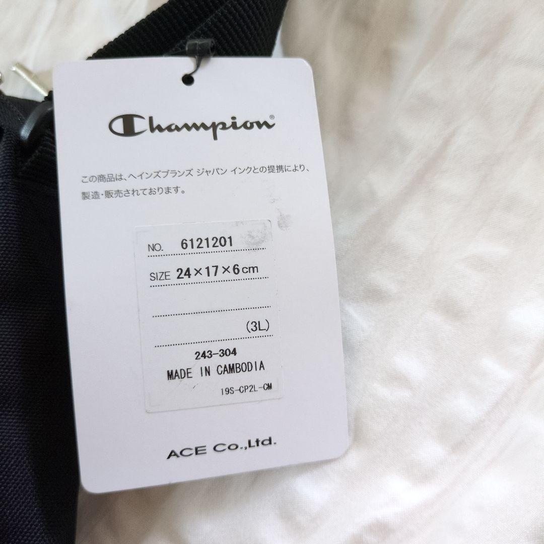 《新品》Champion ショルダーバッグ ブラック✨️週末価格 — image 3