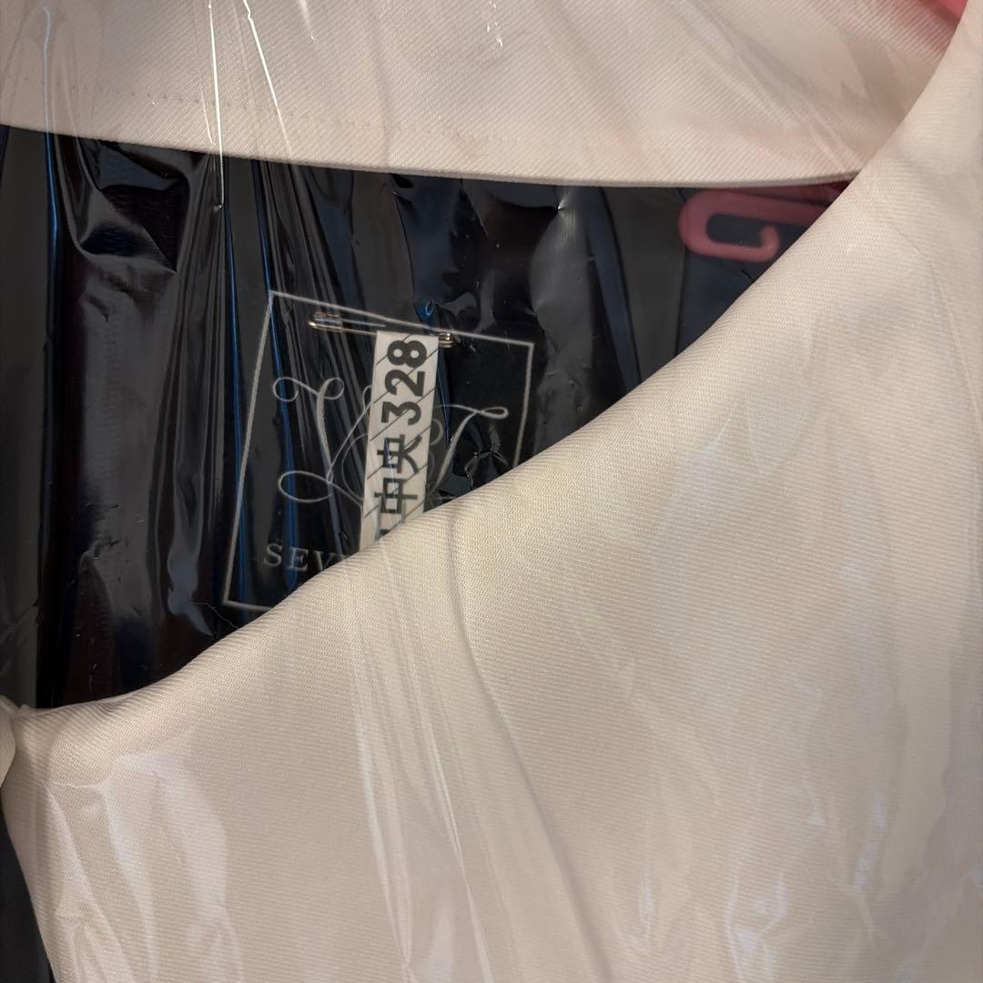 【美品】SEVENTEN セブンテンバイミホカワヒト ビッグカラーブラウス — image 4