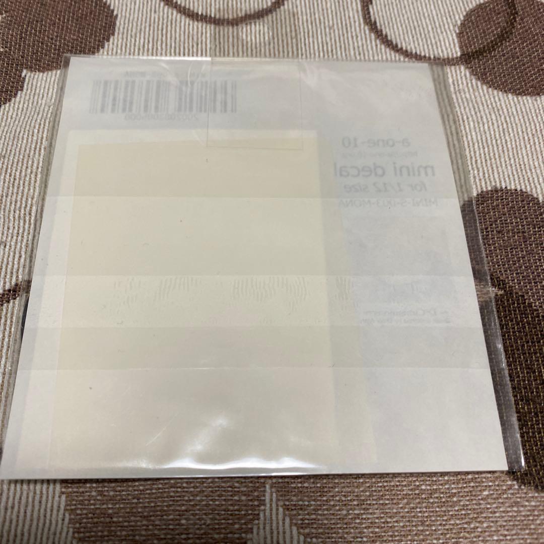a-one-10 1/12 mini decal MONA とフィギュア用の服 — image 3
