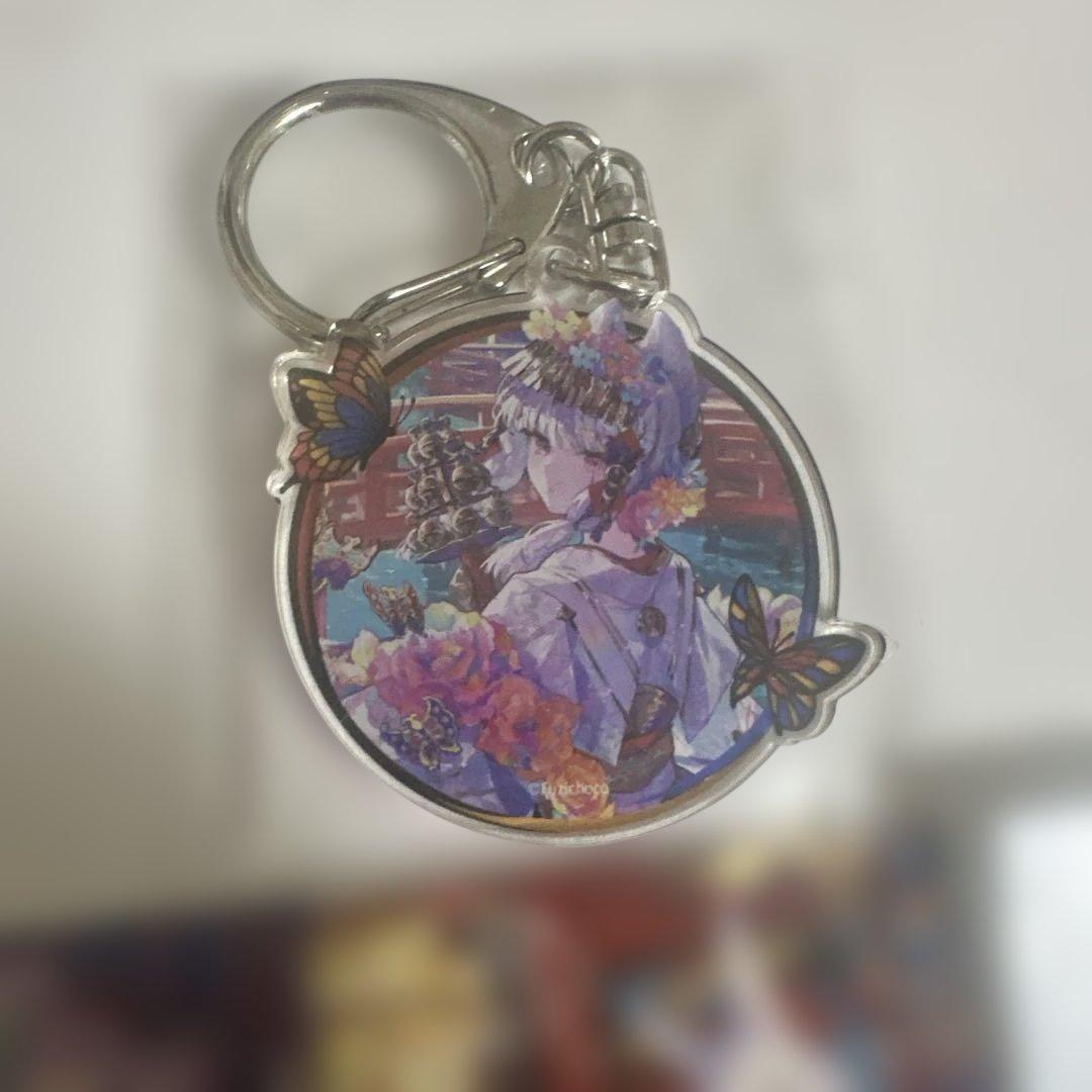 藤ちょこ個展　祝彩巡礼 入場特典ステッカー全種セット 有料特典キーホルダー — image 2