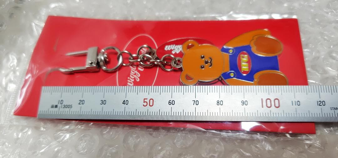 wigglewiggle ウィグルウィグル クマ メタルチャーム キーリング — image 3