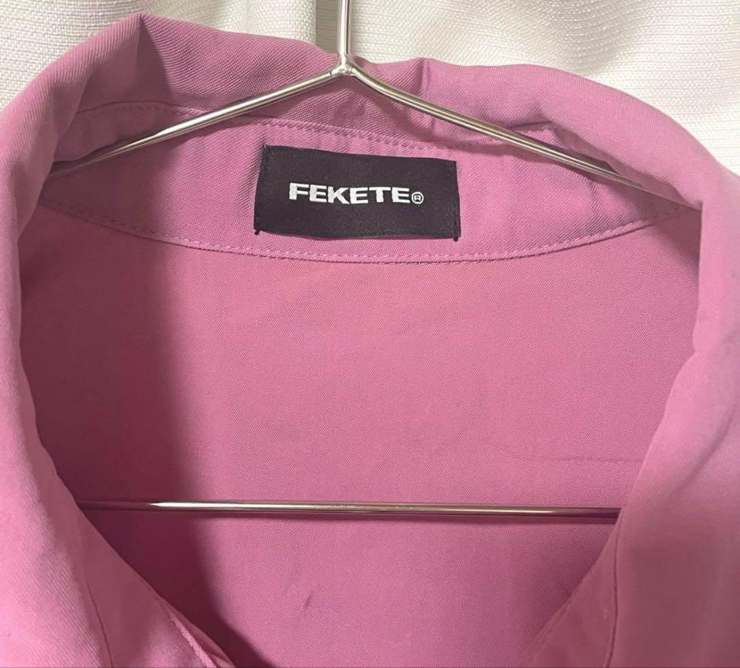 FEKETE オーバーフィットシャツ — image 4