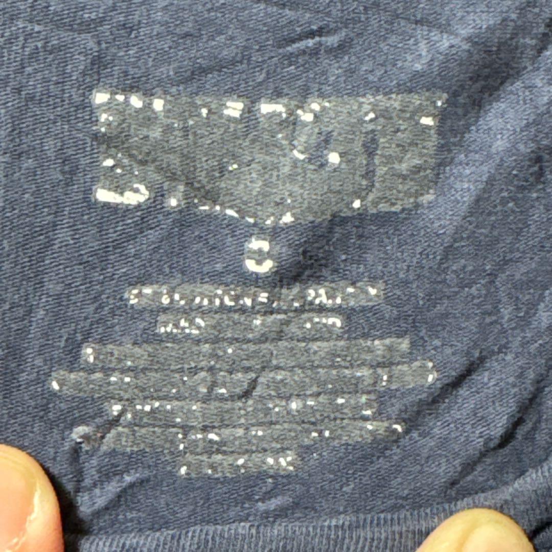 ⭐️1点もの⭐️ネイビー 長袖 Tシャツ カジュアル レディース シンプル — image 2