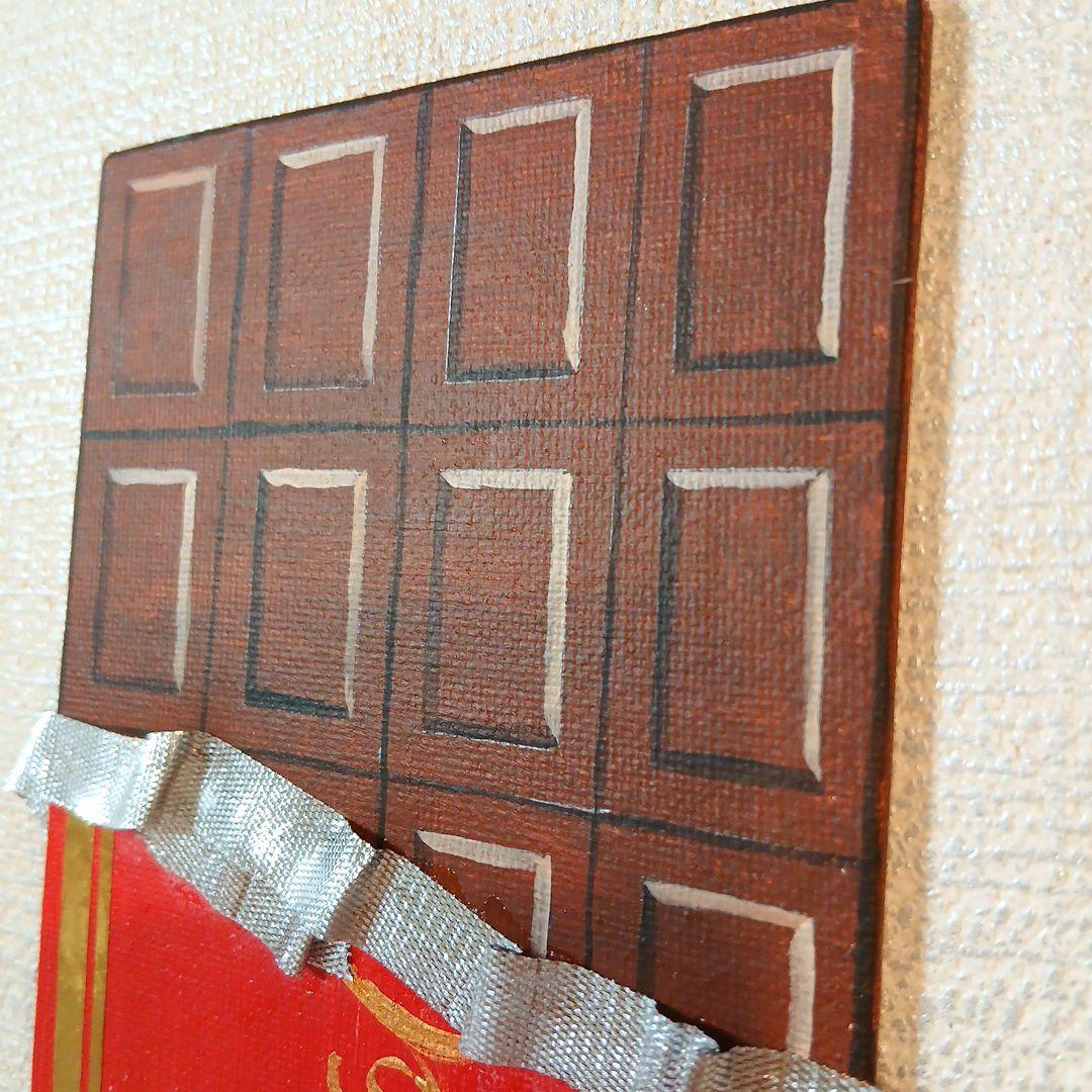 チョコレート　アクリル画 — image 3