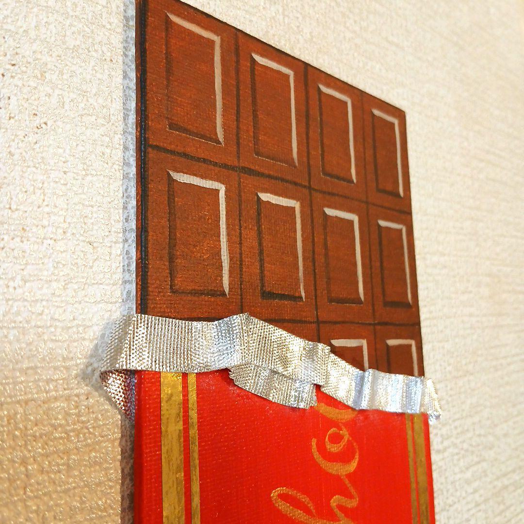 チョコレート　アクリル画 — image 4