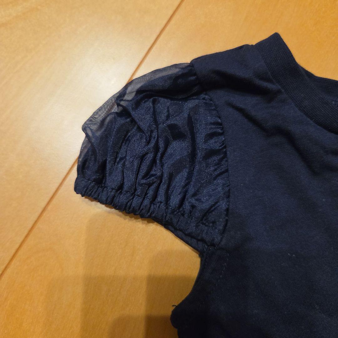 COMME CA ISM 半袖カットソー ネイビー 100A — image 3