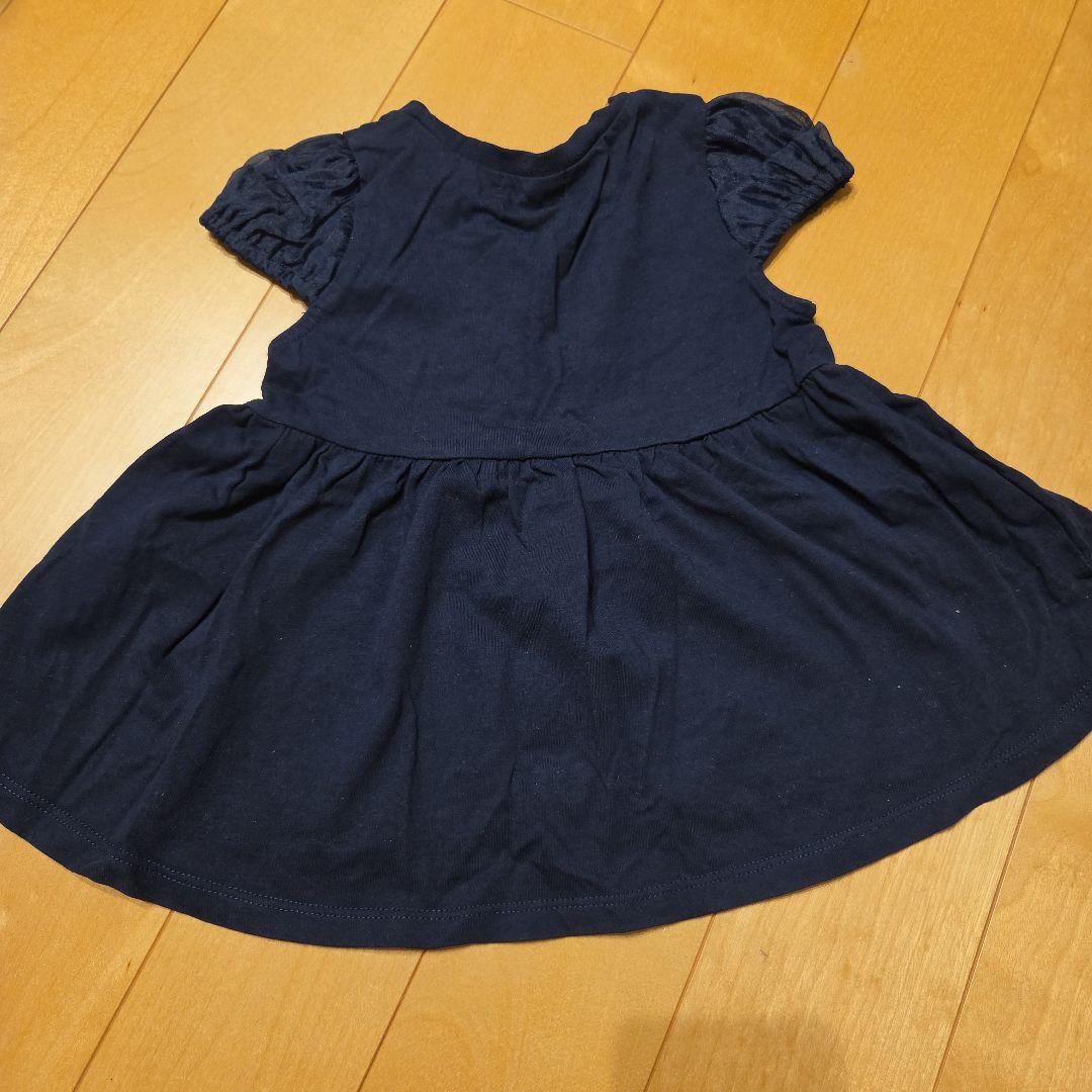 COMME CA ISM 半袖カットソー ネイビー 100A — image 5