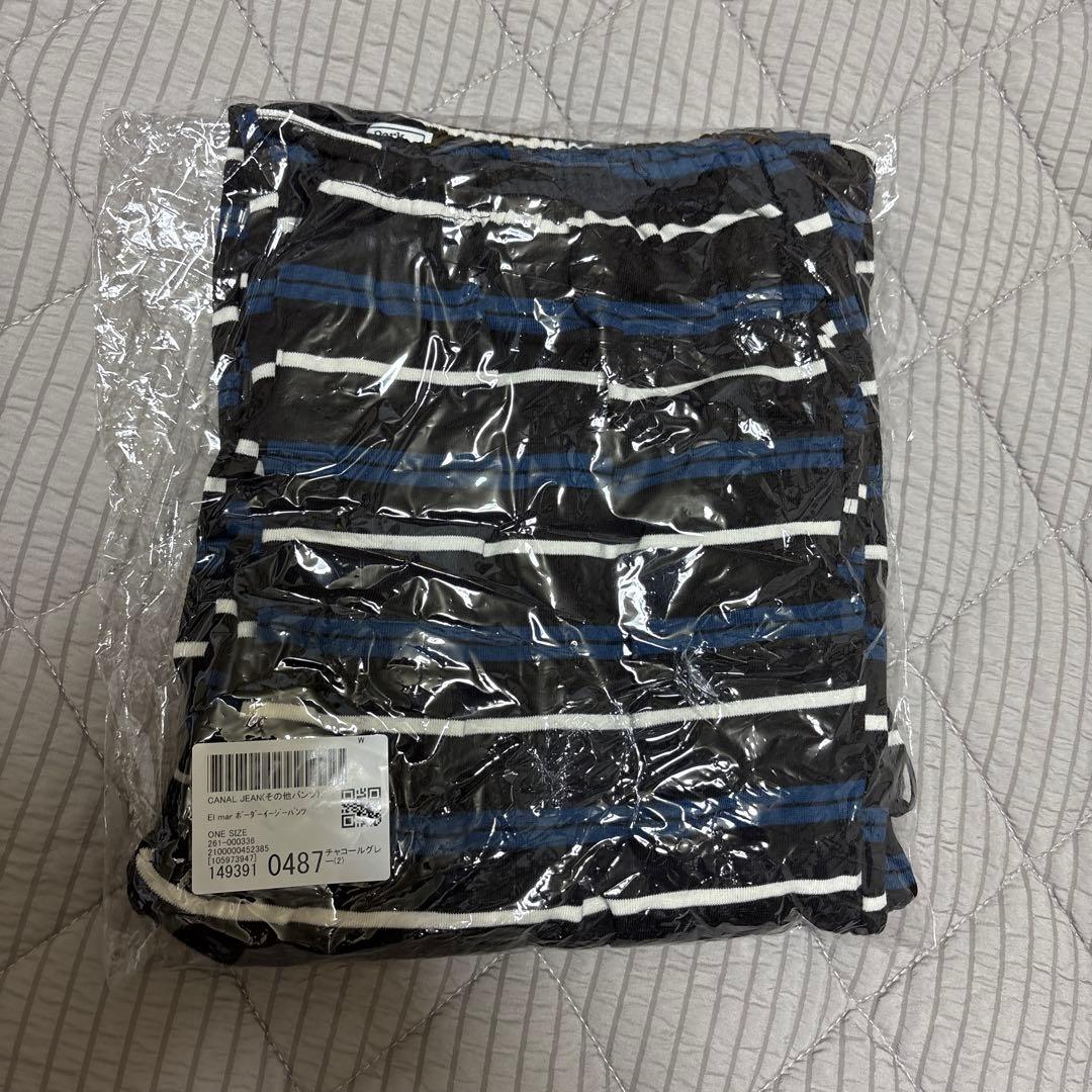 新品 キャナルジーンボーダーイージーパンツ — image 4