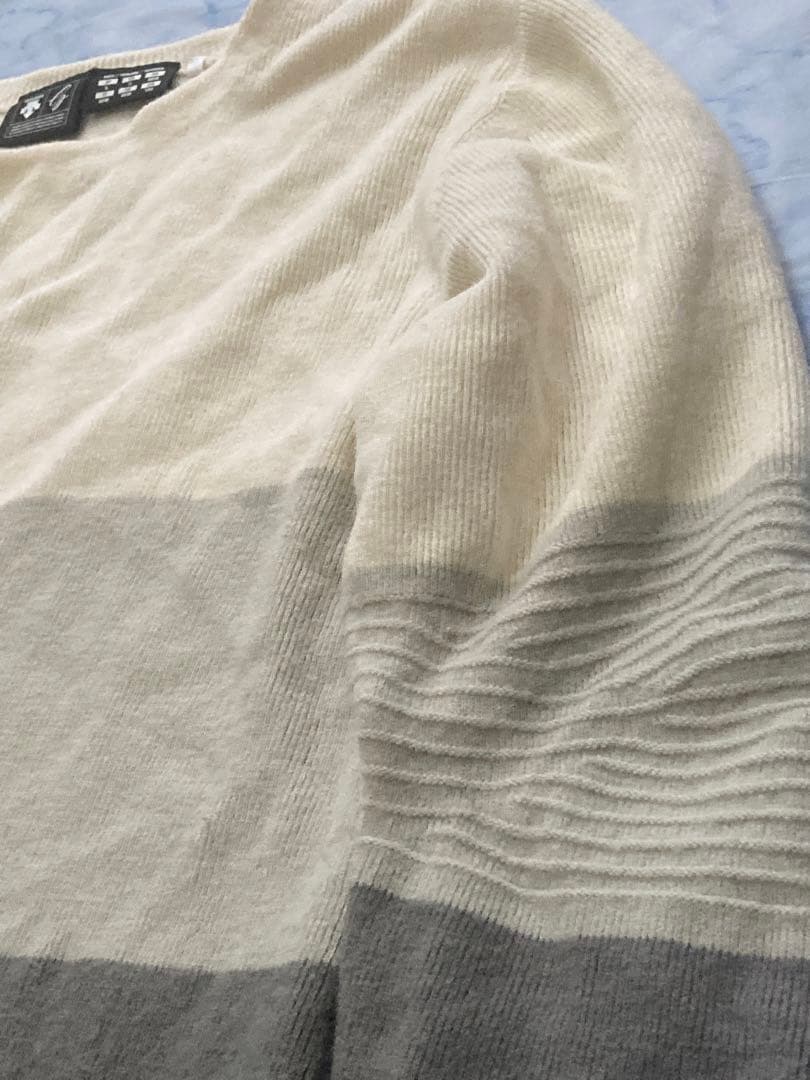 【Descente】Sweater/White /L ニット・セーター — image 5