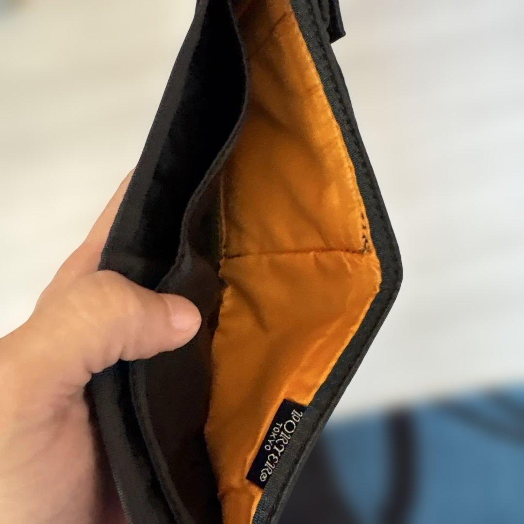 PORTER TANKER ブラック 二つ折り財布 — image 5