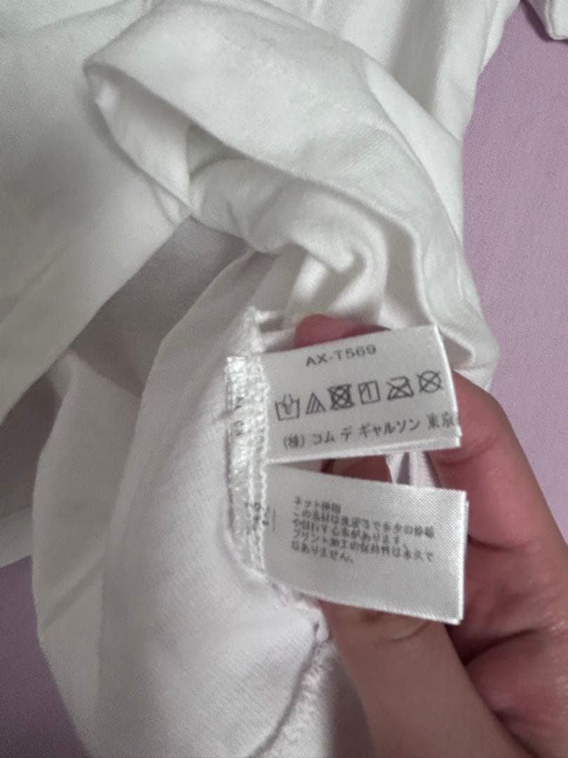 PLAY COMME des GARCONS Tシャツ ホワイト サイズ6 — image 5