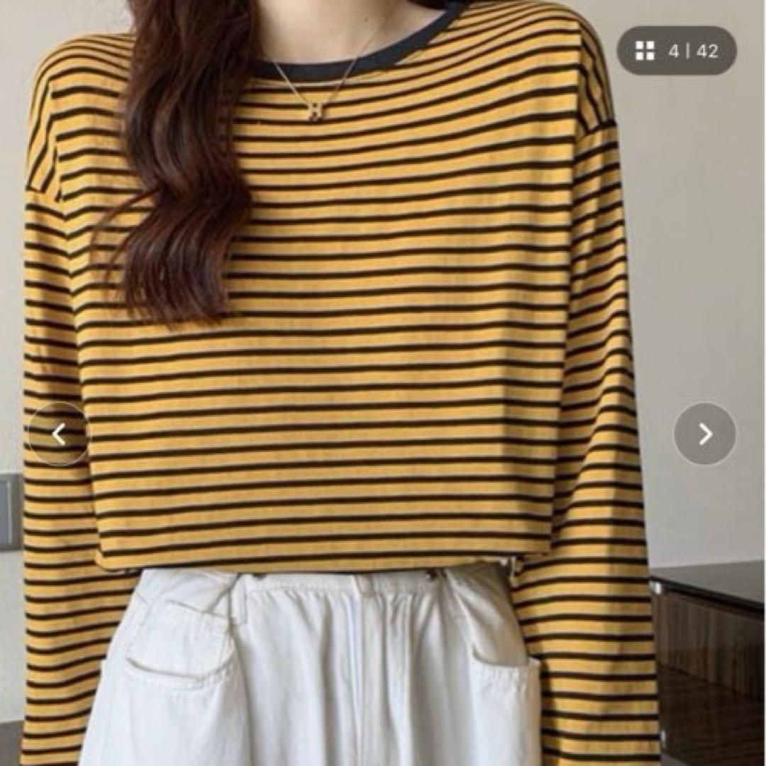 Chaco closet ボーダーリンガーロンT — image 2