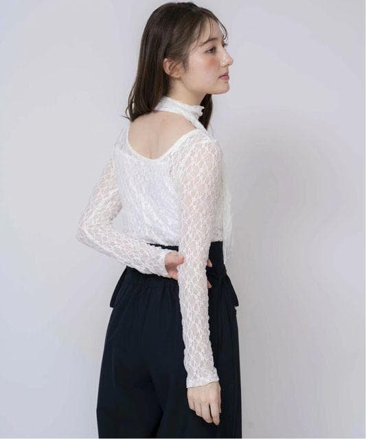 定価8,250円 新品 Noela ノエラ モールレースカットソー — image 3