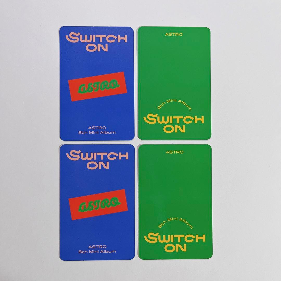 ASTRO ムンビン SWITCH ON トレカ 4枚セット — image 2