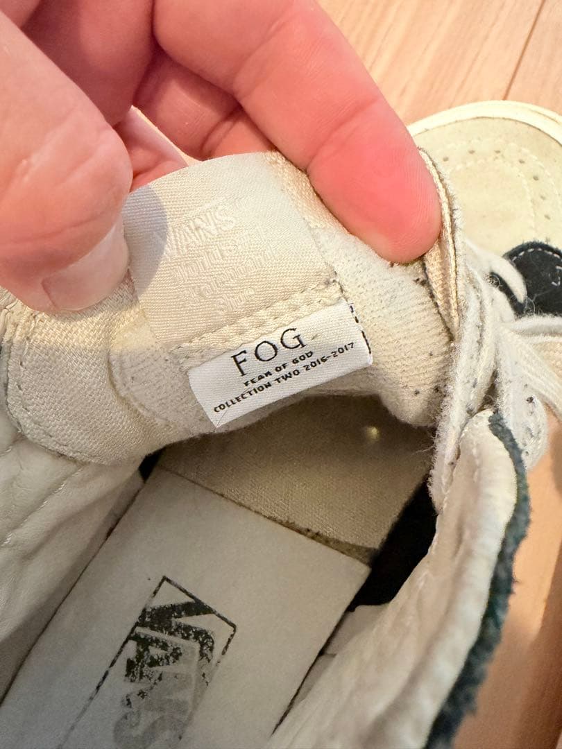 VANS Sk8-Hi FOG FEAR OF GOD ESSENTIALS — image 5