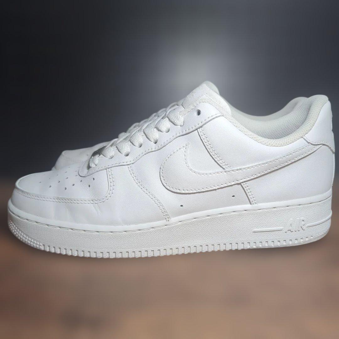 【26.5cm中古】ナイキ エアフォース1 ロー ホワイト — image 2