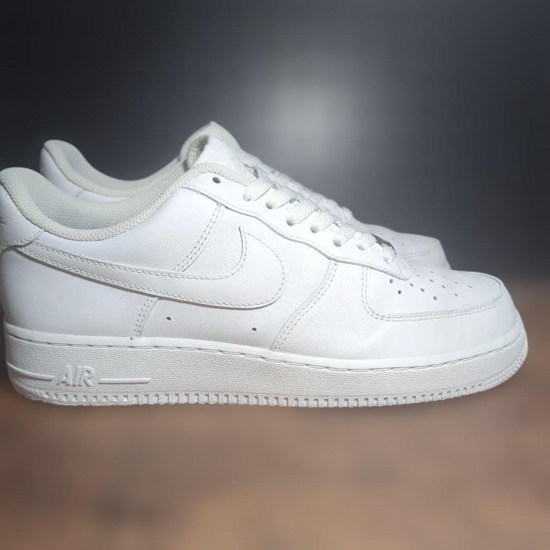 【26.5cm中古】ナイキ エアフォース1 ロー ホワイト — image 3
