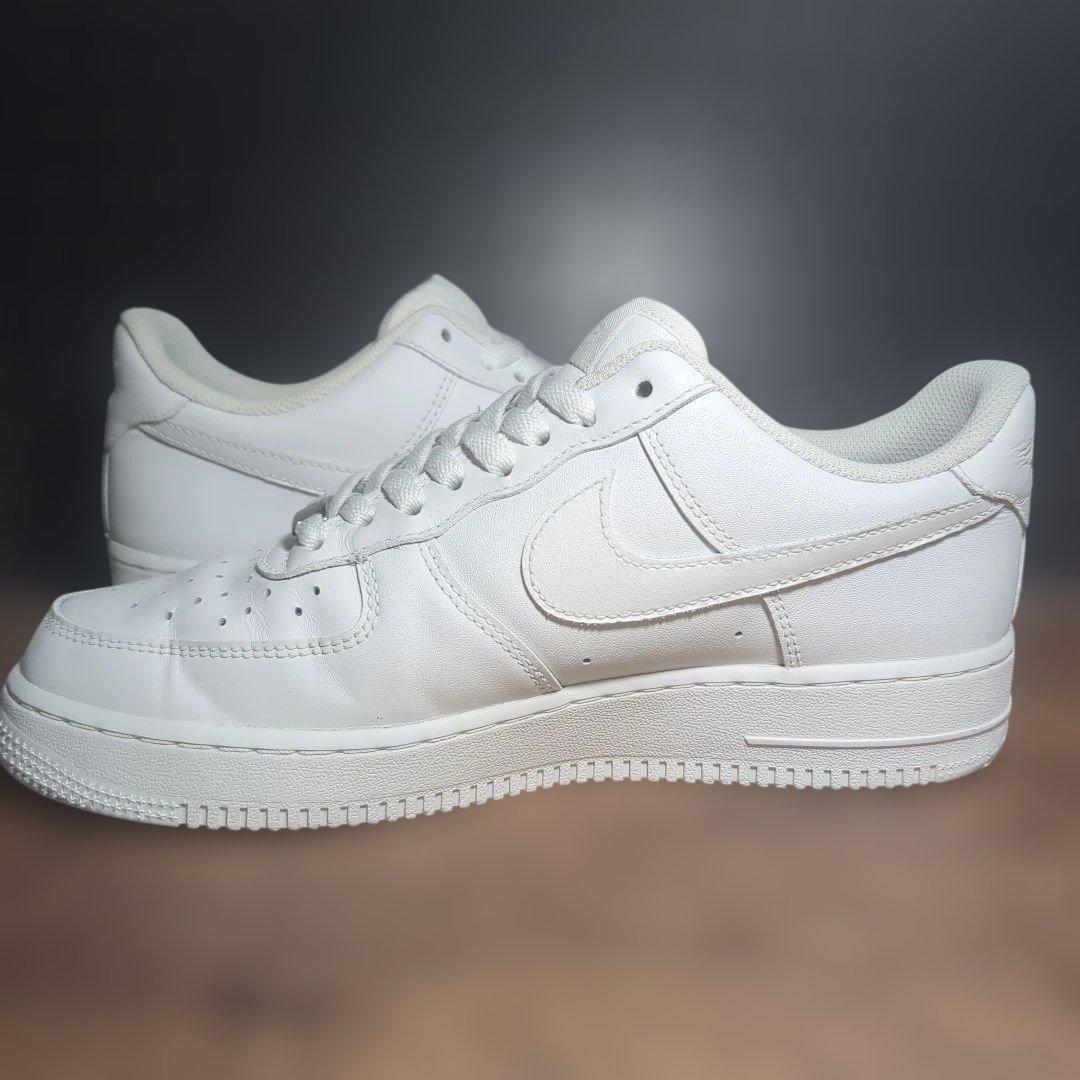 【26.5cm中古】ナイキ エアフォース1 ロー ホワイト — image 4