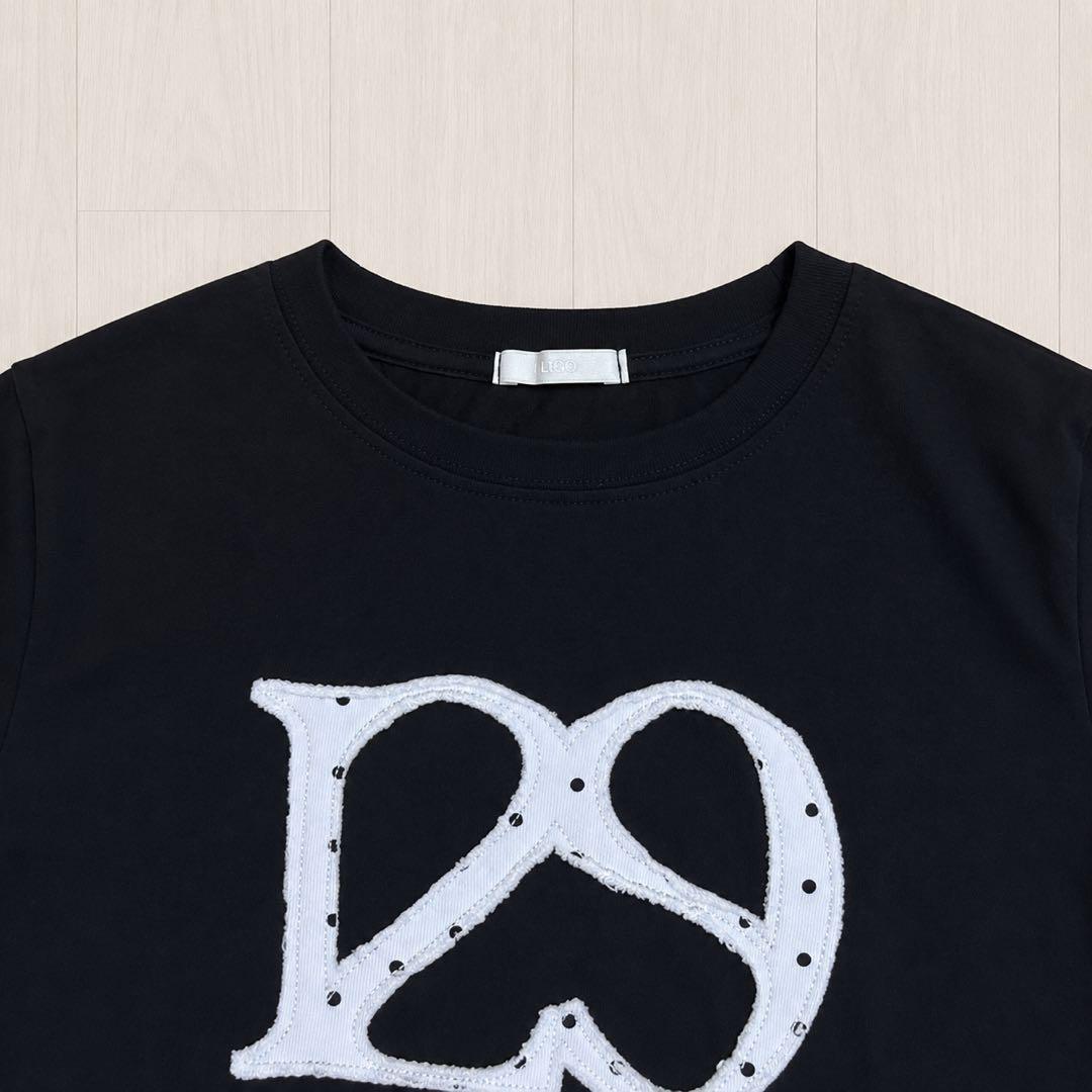 ILLIGO 129ロゴパッチTシャツ ブラック ドット — image 4