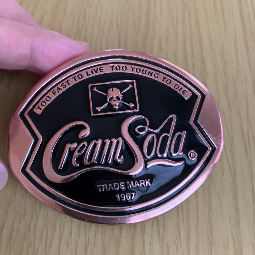おすすめ品 Cream Soda ベルト バックル 1967(美品ですが、、、) — image 5