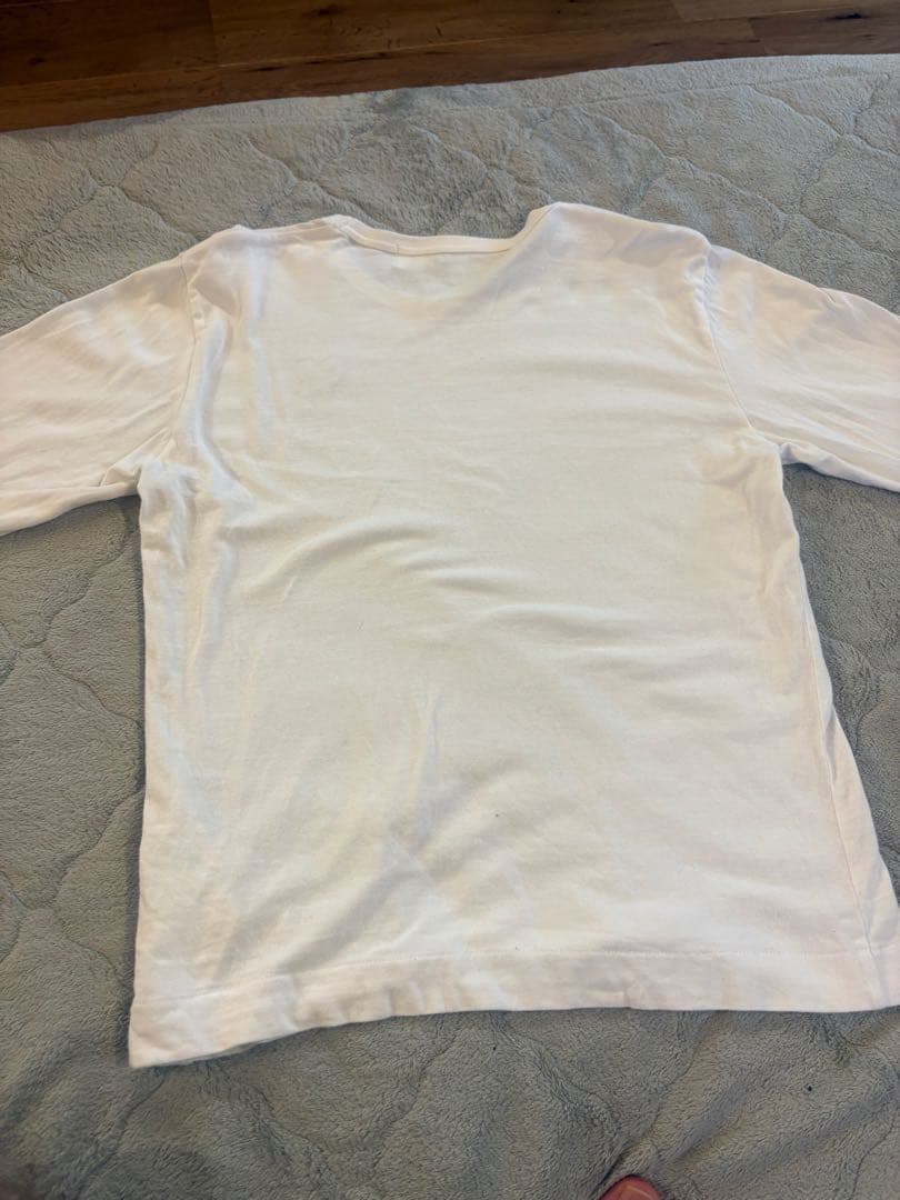 PLAY COMME des GARCONS 長袖 Tシャツ ホワイト XXS — image 5