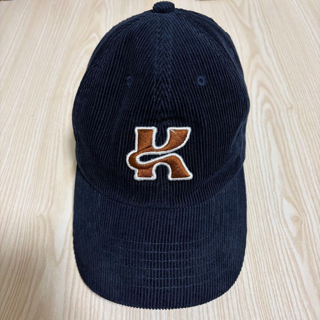 Knuth Marf コーデュロイキャップ ネイビー — image 4