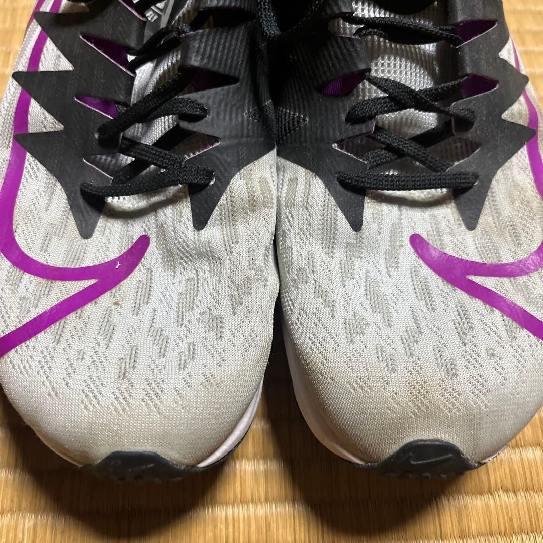 Nike RIVAL FLYランニングシューズ ホワイト/ブラック/パープル — image 4