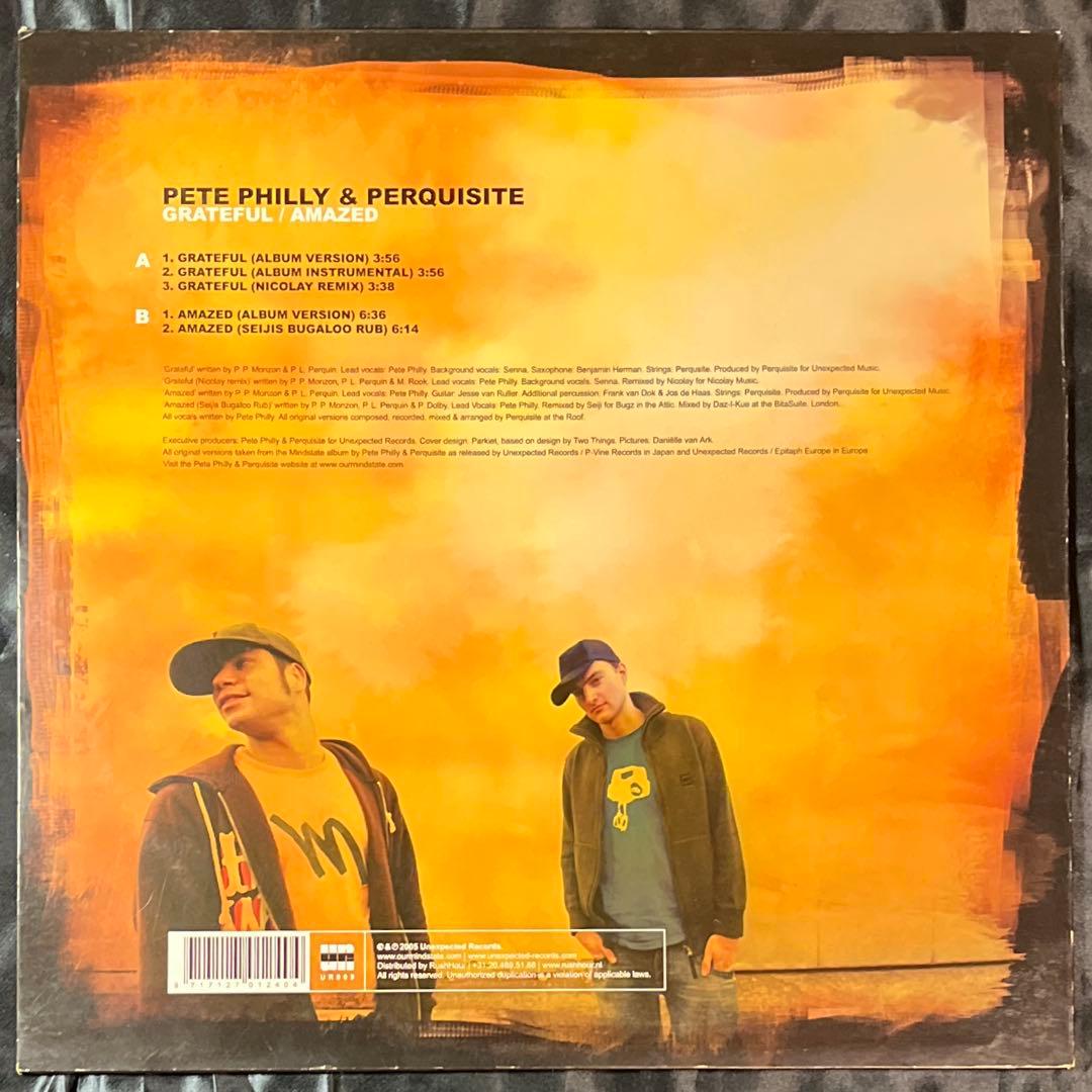 レコード★Pete Philly & Perquisite/ Grateful — image 2