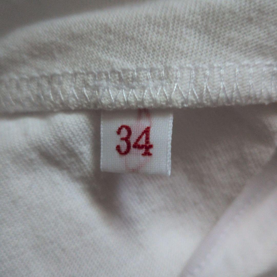 DANTON 半袖 Tシャツ ホワイト サイズ34 — image 3