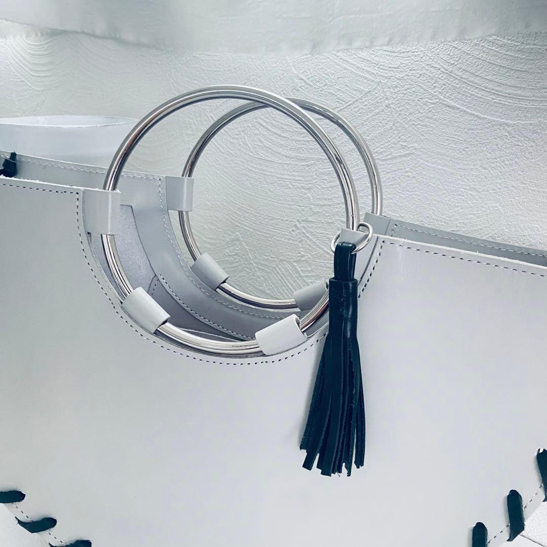 美品 定価4万円 ADER.bijoux アデルビジュー　ハーフムーンバッグ — image 2
